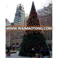 custom giant Xmas tree outdoor big christmas tree with led light