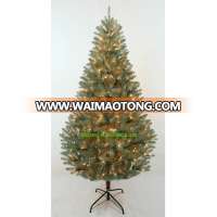 PVC artificial dazzler LED Lights Christmas Tree Pre lit Xmas Trees