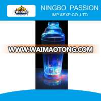 CUP002 Colorful led light drinking glass, Plastic Drinkware led flashing glass